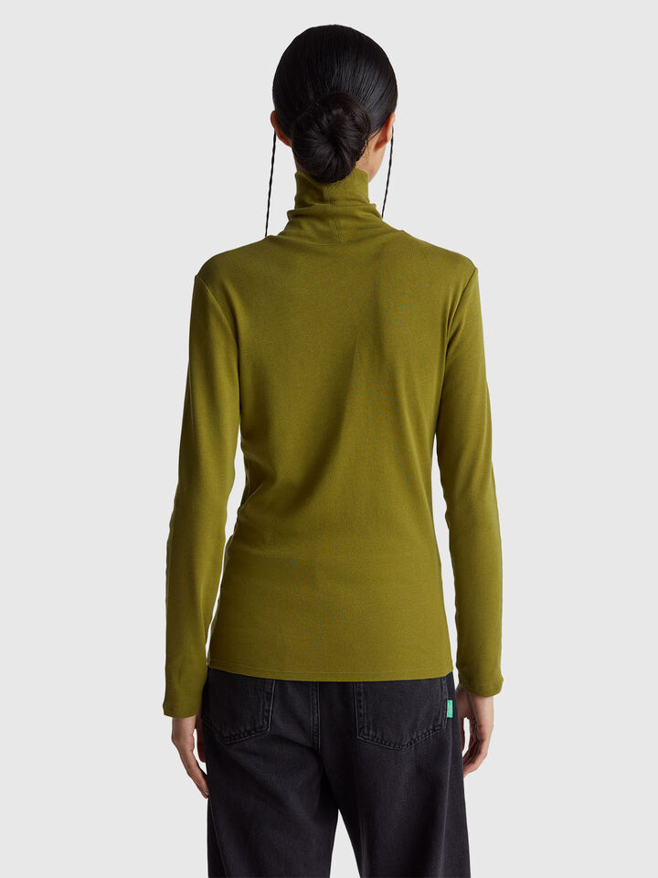 TURTLE NECK SWEATER Damen image number 2